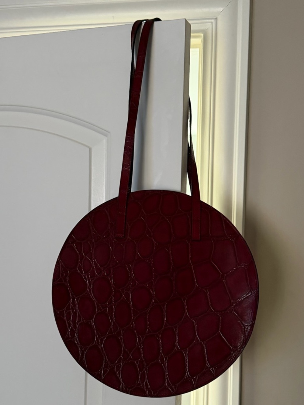 Brand new”Claudia Firenze”ITALY(genuine leather) purse.Size-W-13,5”x13,5inc.💝 - Picture 2 of 10
